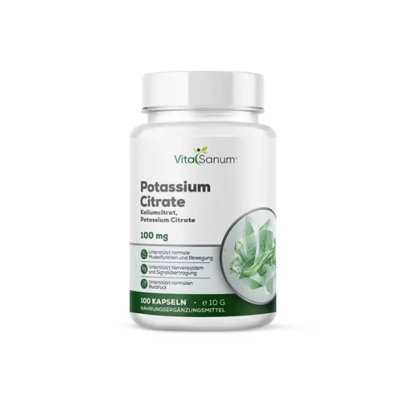 Citrate de potassium 100 mg – 100 gélules