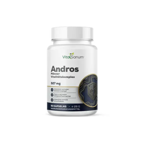 Andros Männer-Vitalität 327 mg - 60 Kapseln