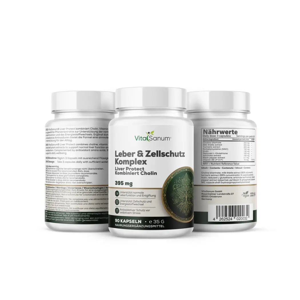 VitaSanum® Liver Protect - Leber- & Zellschutz Komplex — VitaSanum