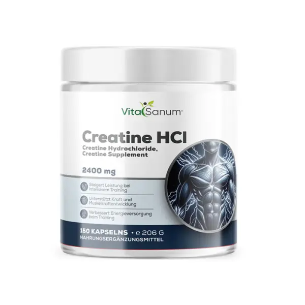 Creatin HCl 2400 mg - 150 Kapseln