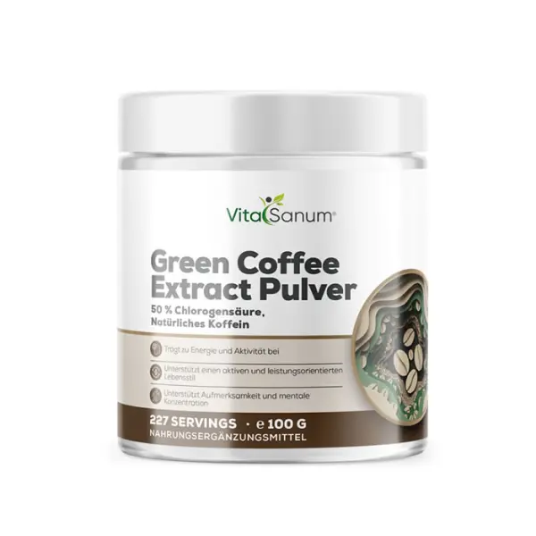 Green Coffee Extract 440 mg - 100 g Pulver