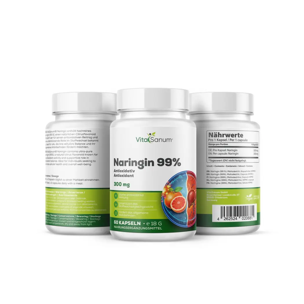VitaSanum® Naringin 300 mg, 60 Kapseln — VitaSanum