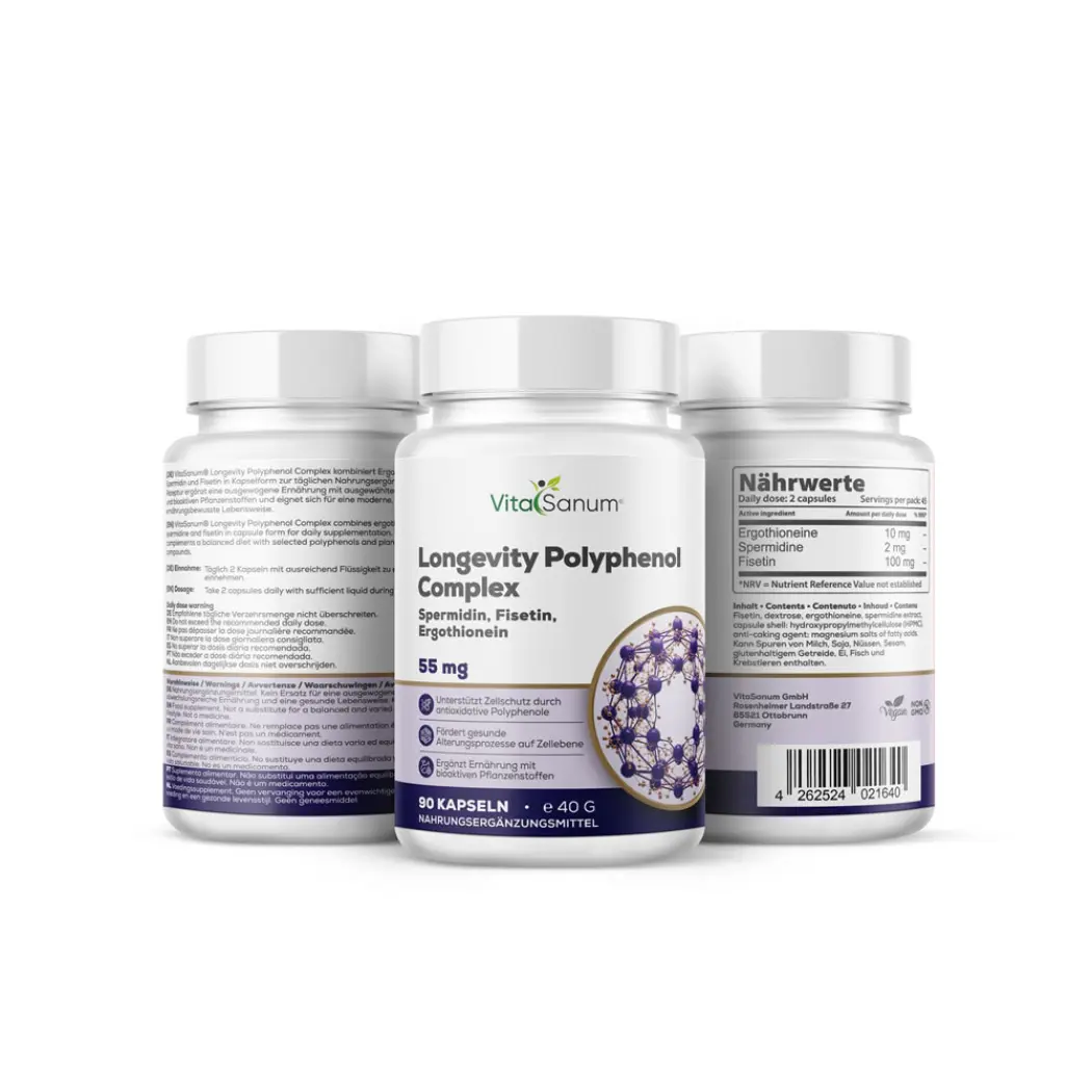 VitaSanum® Polyphenol Complex – 90 Kapseln — VitaSanum