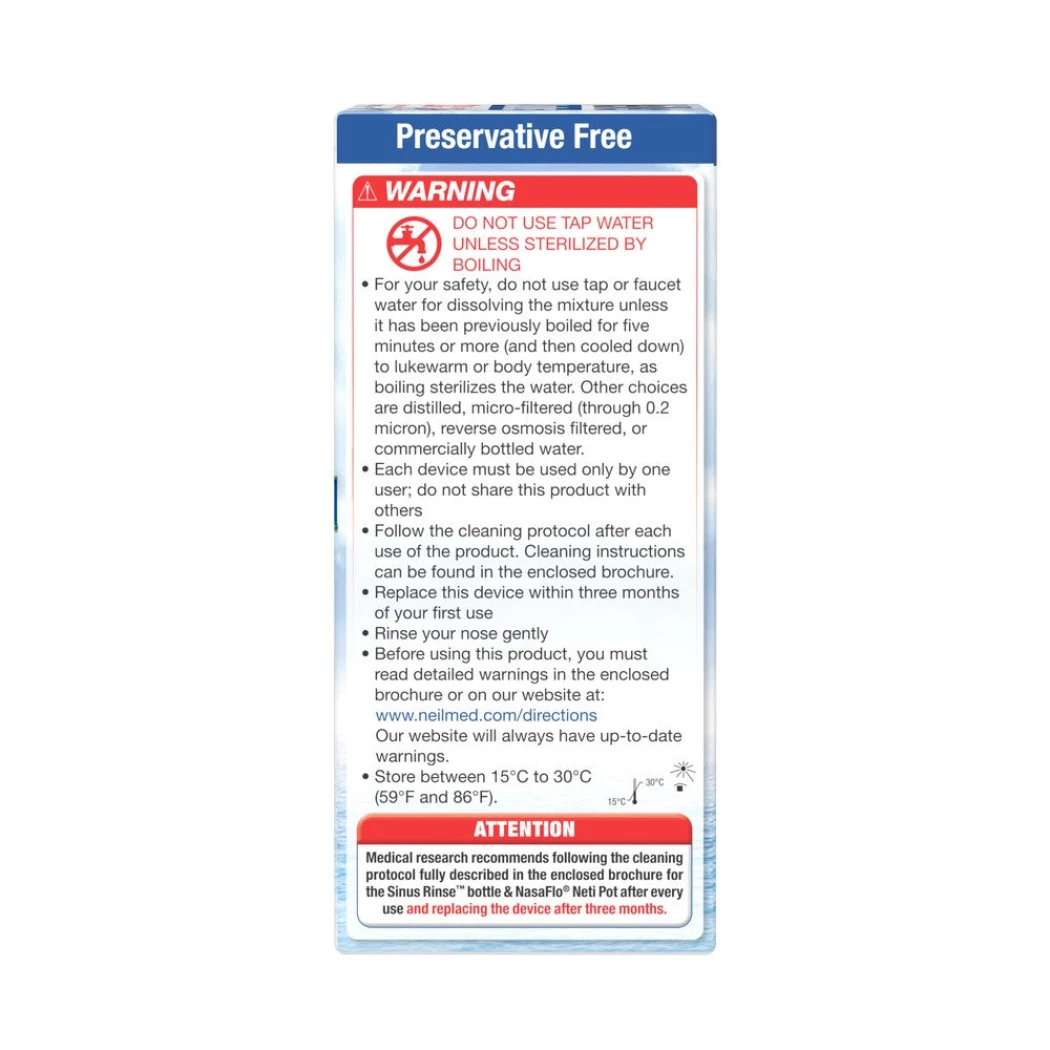Sinus Rinse® - 120 Beutel — NeilMed®
