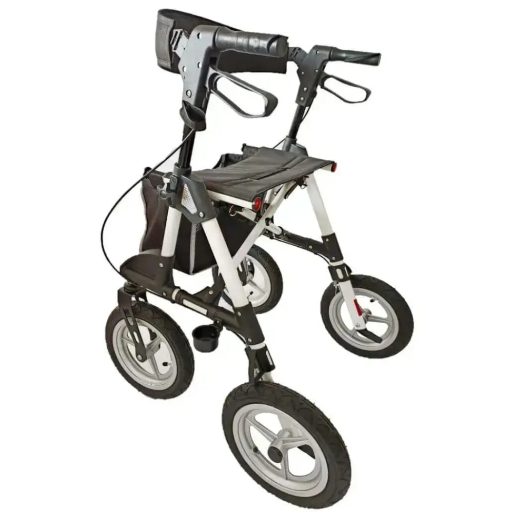 Déambulateur tout terrain à pneus gonflables - pliable — rehavibe