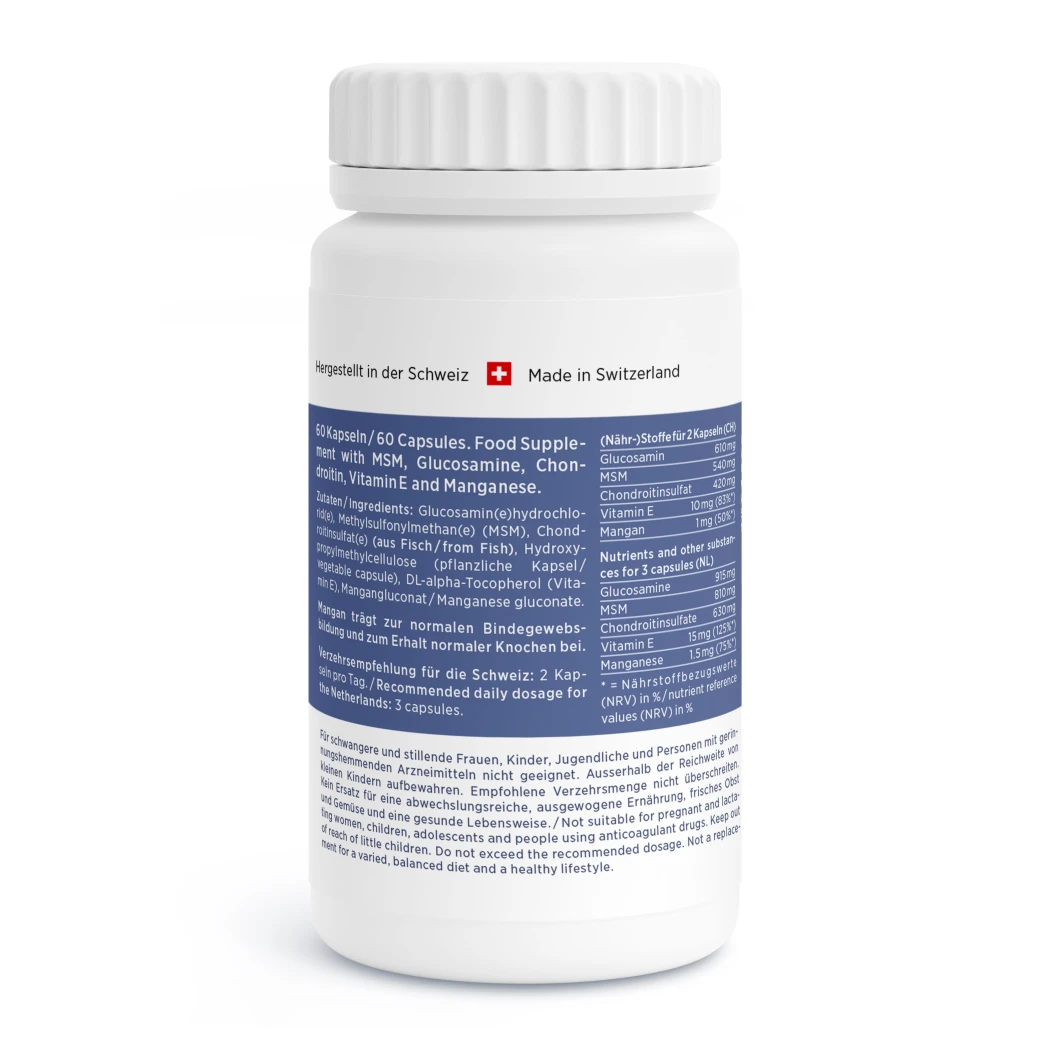 MSM Vida - Glucosamin, Chondroitin und MSM — kingnature