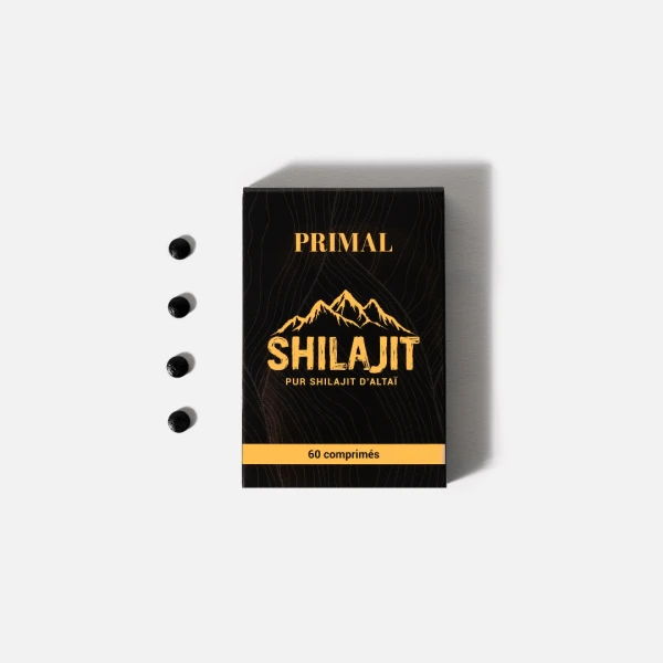 Shilajit d'Altaï – 60 comprimés