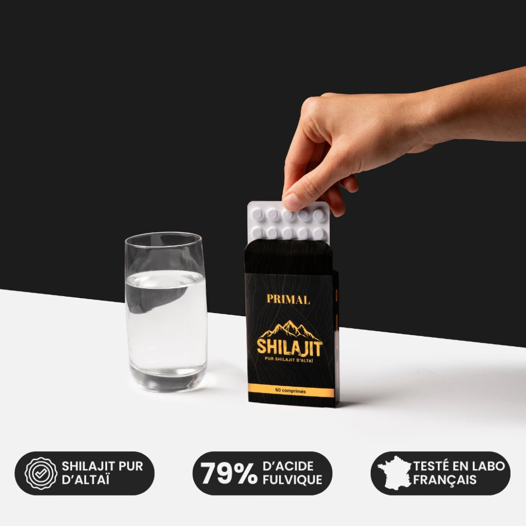 Shilajit pur d'Altaï - 60 comprimés — Primal Supplements