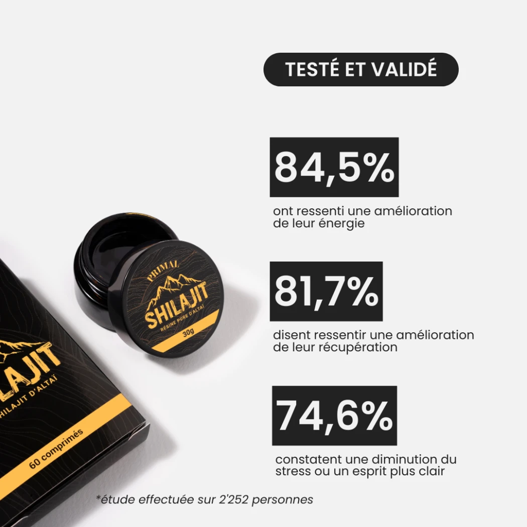 Shilajit pur d'Altaï - 60 comprimés — Primal Supplements