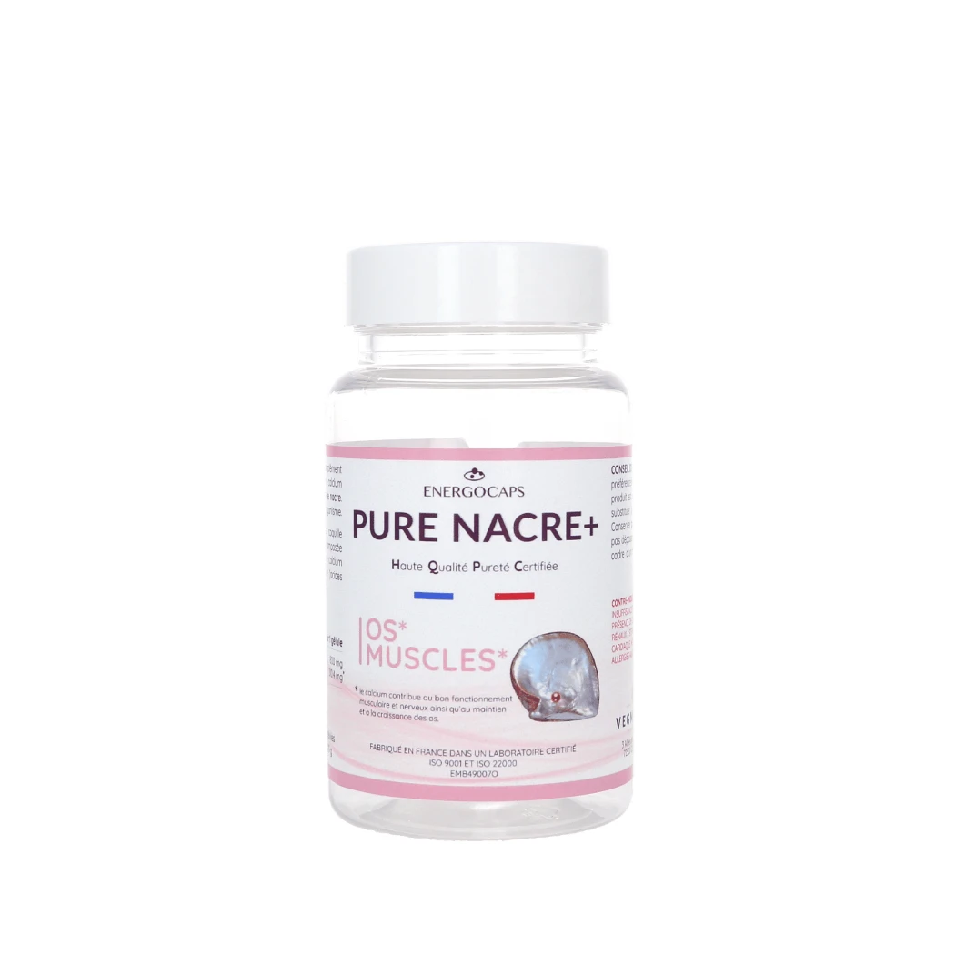 Nacre pure 800 mg - Os, muscles et articulations, 90 gélules — VEGMARINE