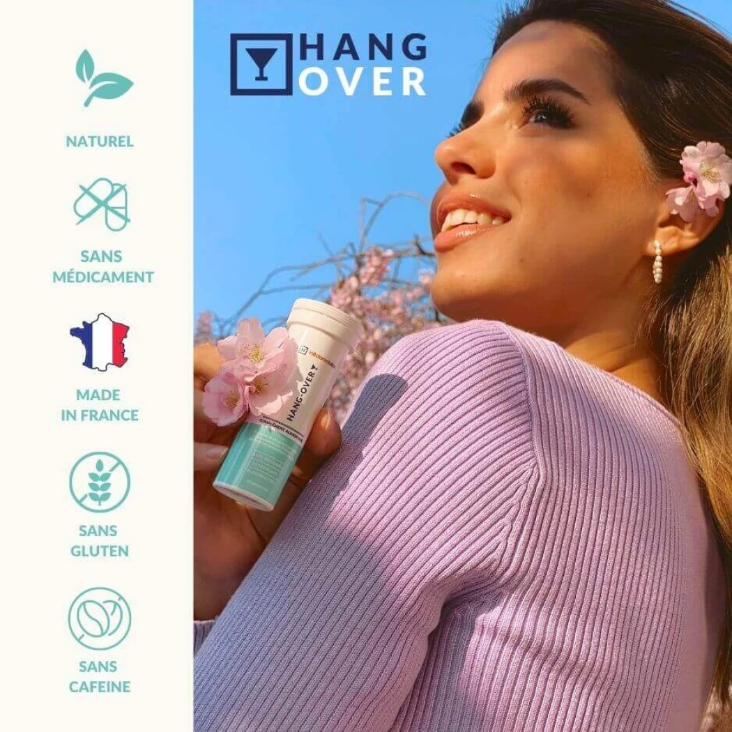Hang-Over comprimés effervescents citron-gingembre - 10 comprimés — Hedonist Labs