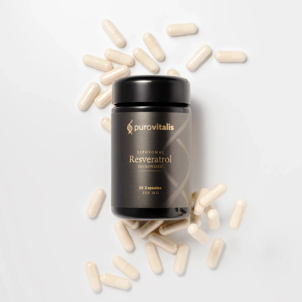 Resveratrol liposomal – Suplemento de trans-resveratrol 250 mg — purovitalis