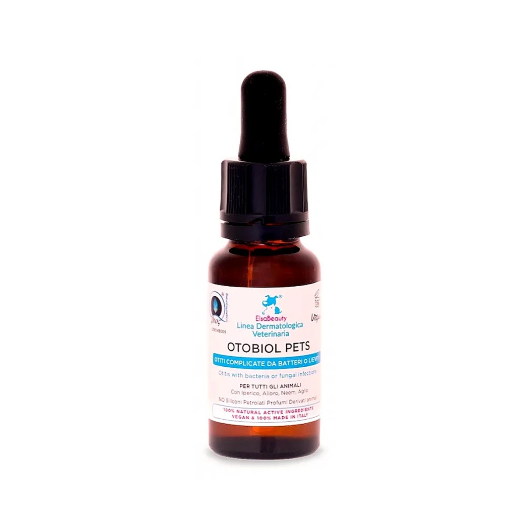 Otobiol Pets : gouttes pour oreilles irritées - 20 ml — ElsaBeauty