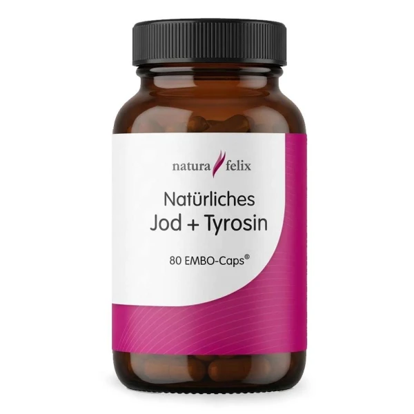 natura felix Iode naturel avec tyrosine