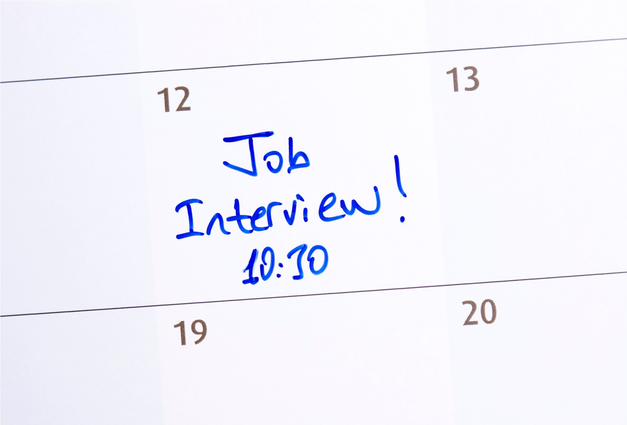 Interview invitation email Template