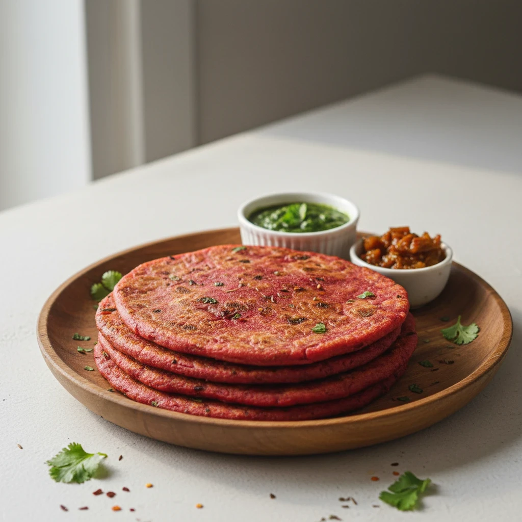 Beetroot Paratha