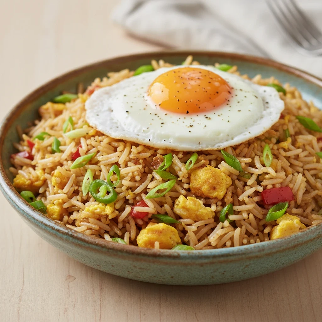 Egg Fried Rice | എഗ്ഗ് ഫ്രൈഡ് റൈസ്