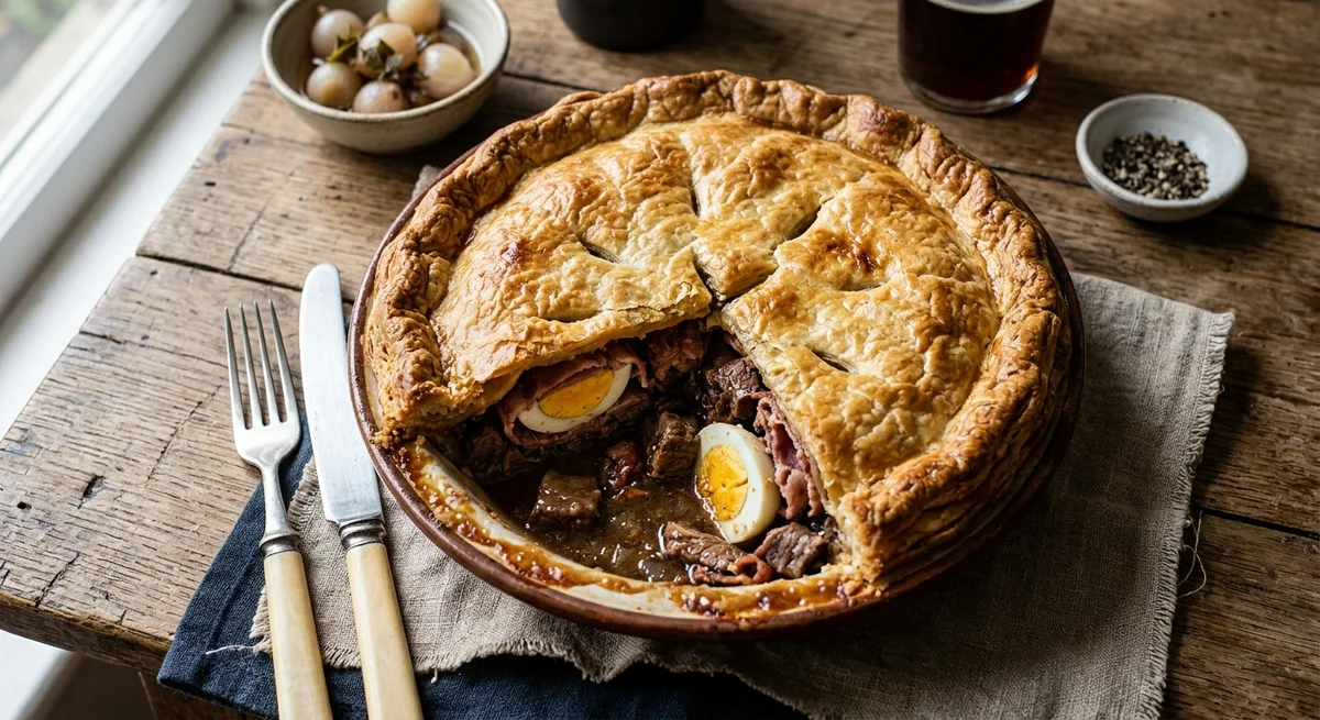 A Savoury Beefsteak Pie