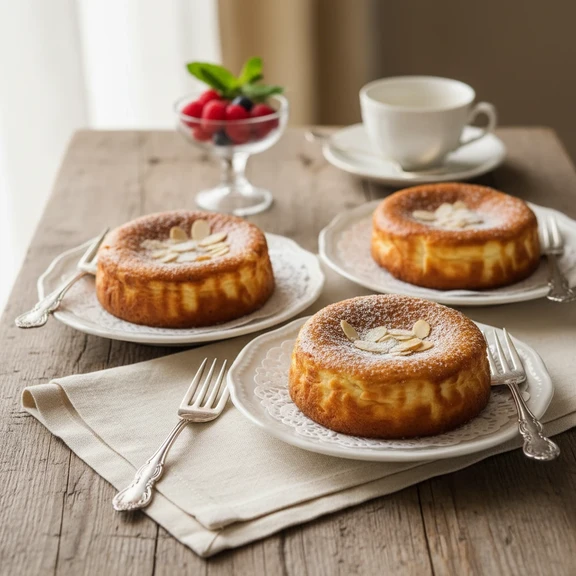 Almond Cheesecakes