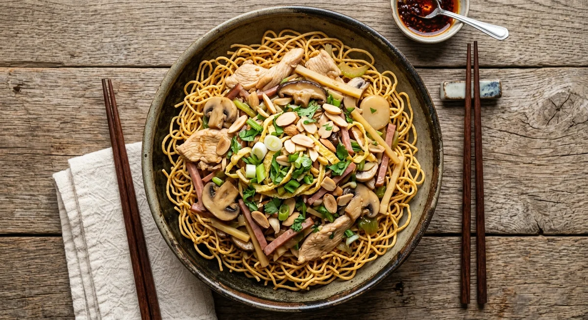 ALMOND CHOW MEIN