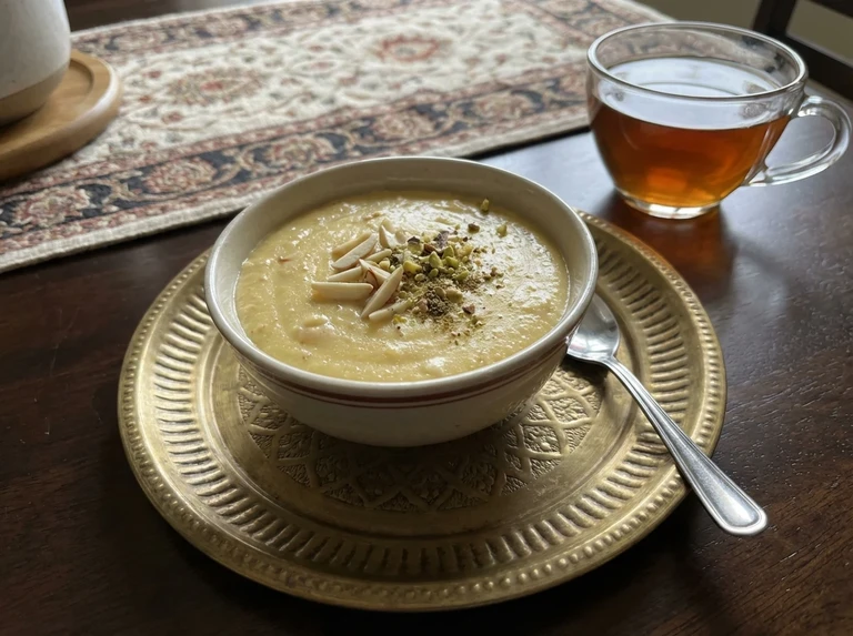 Almond Cream Pudding
