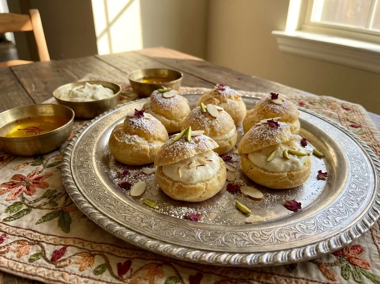 Almond Cream Puffs
