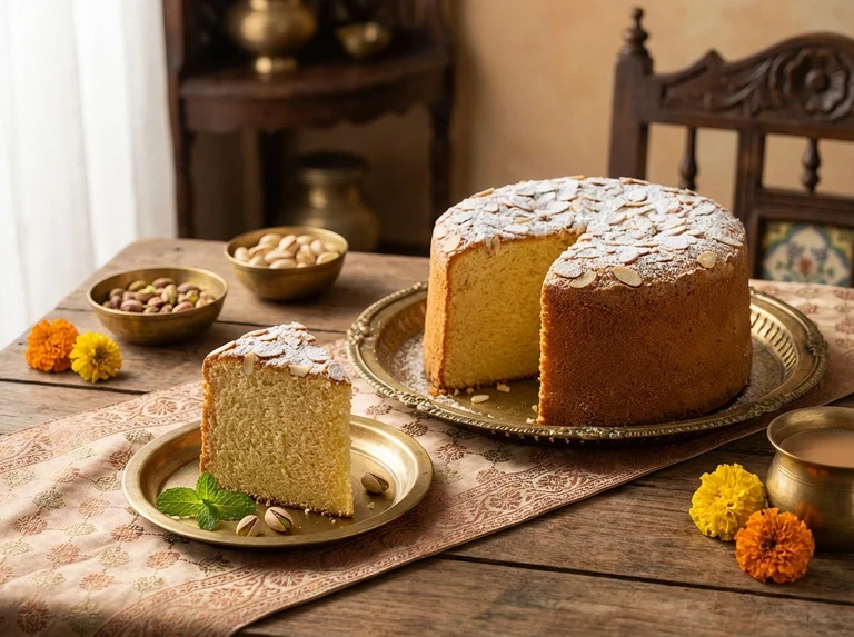 Almond Sponge Cake