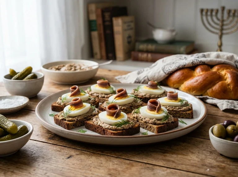 ANCHOVY CANAPÉS