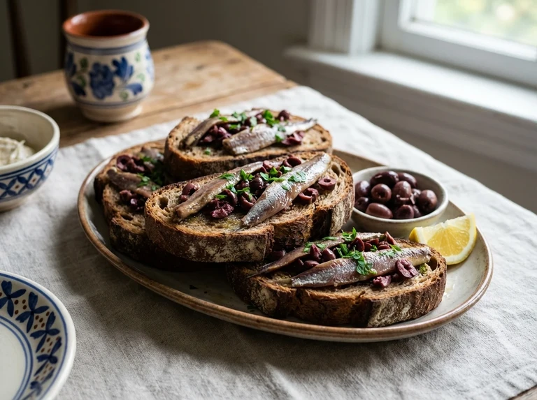 ANCHOVY SANDWICHES