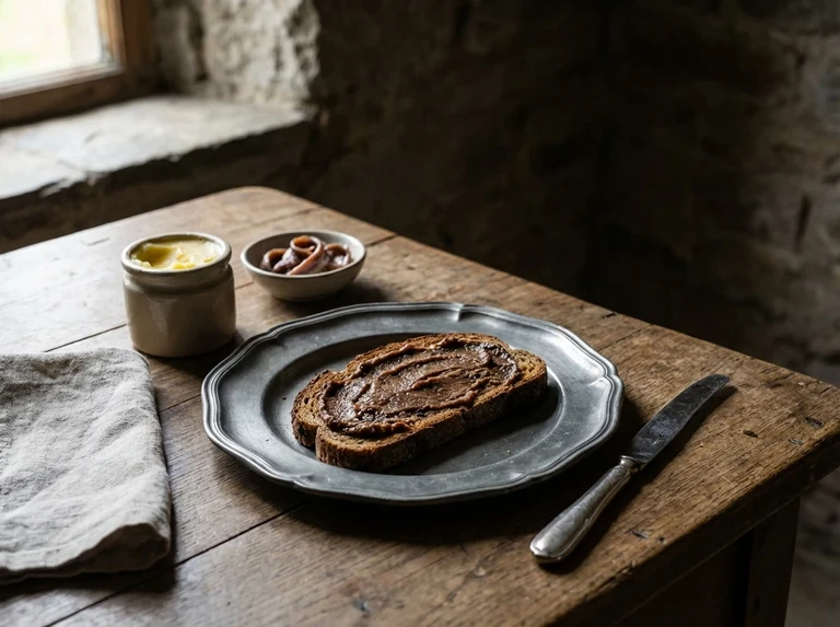 Anchovy Toast