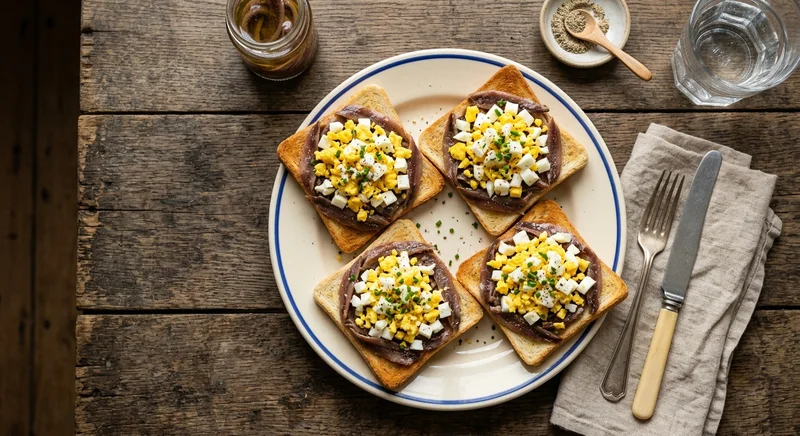Anchovy Toast