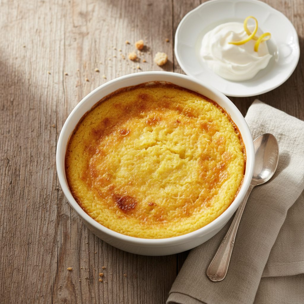 Indian Lemon Pudding