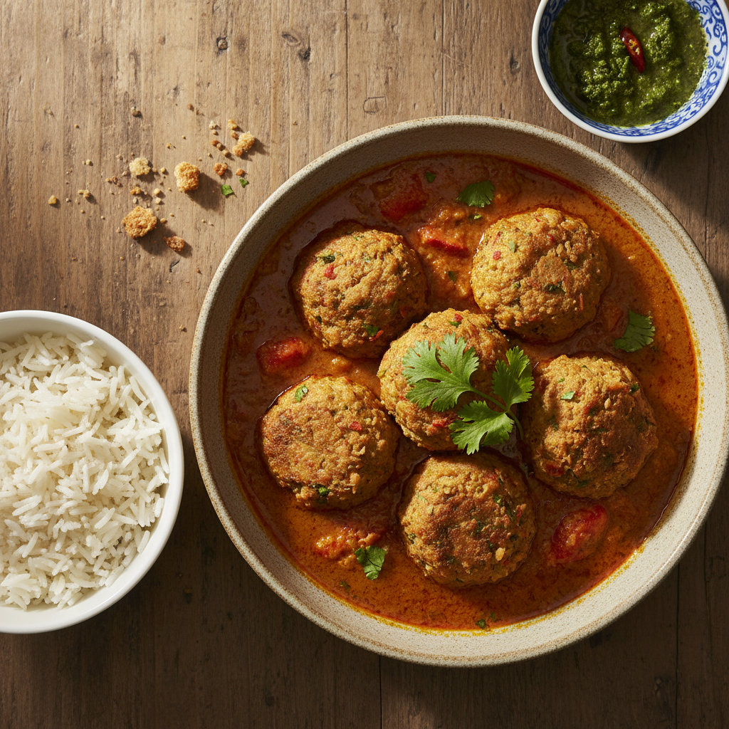 Lobster Kofta Curry