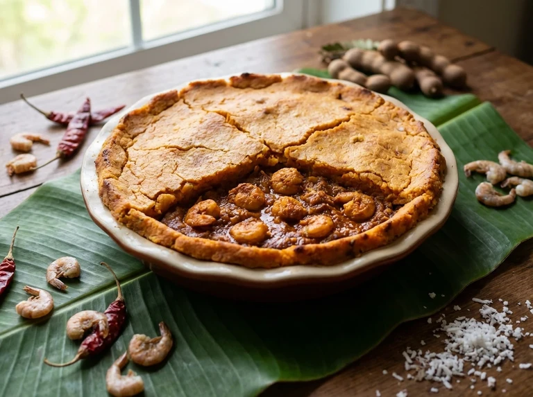 Apdi Kam Randu (Goan Prawn Pie)