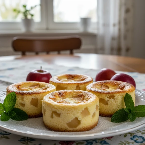 Apple Cheesecakes