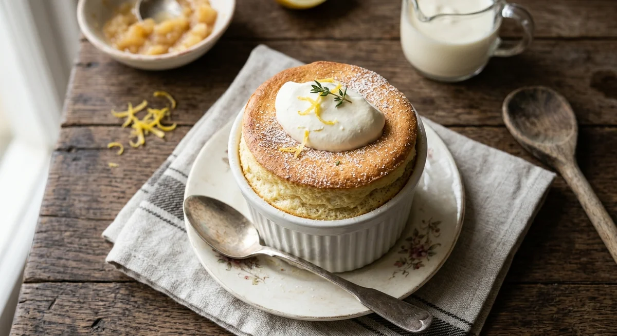 Apple or Peach Souffle