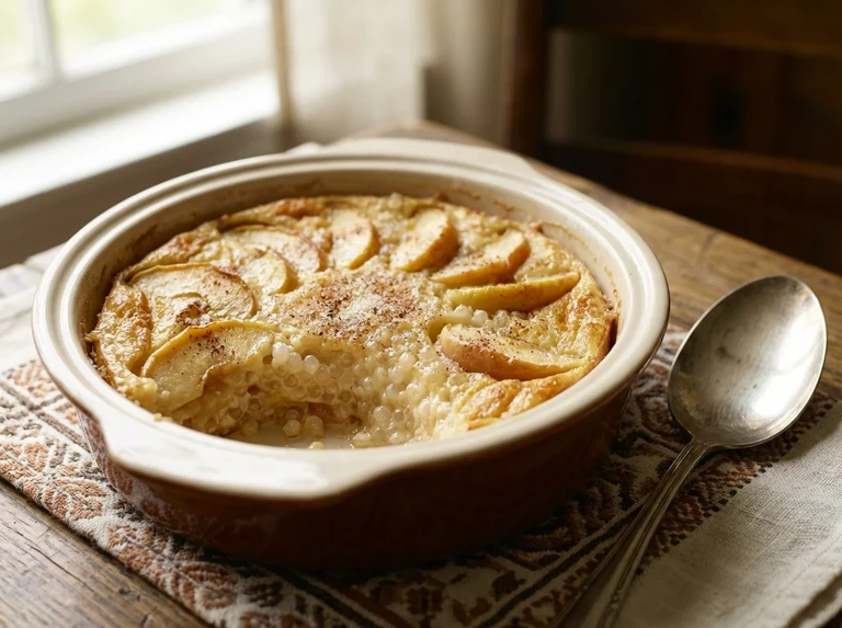 APPLE TAPIOCA PUDDING