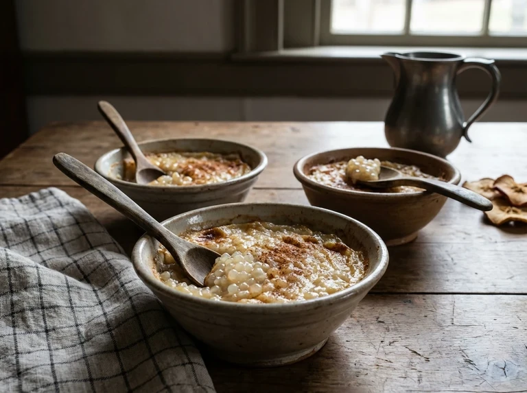 Apple Tapioca (Three portions)