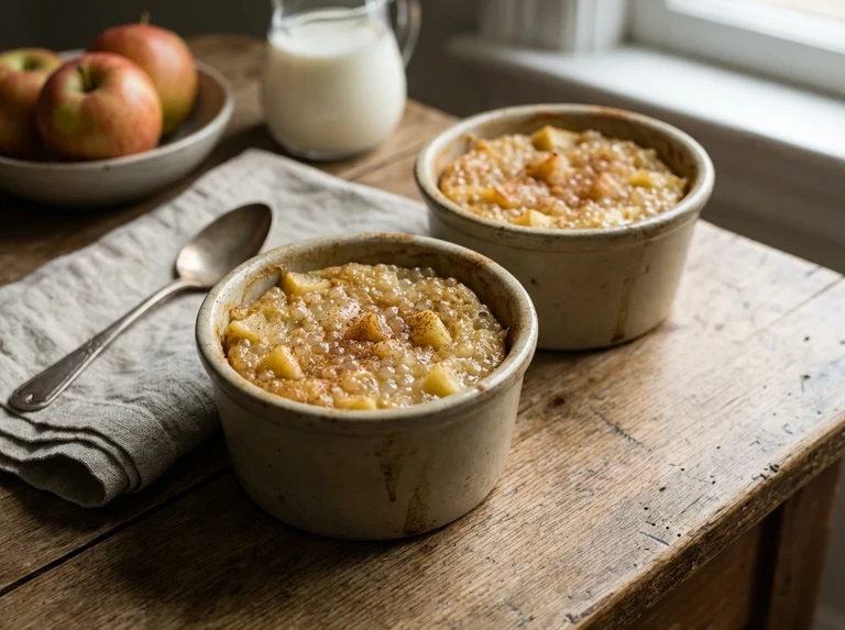 Apple Tapioca (Two portions)
