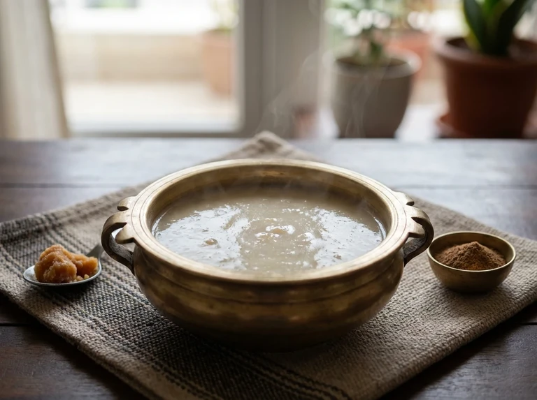 Arrowroot Porridge (Kanji)