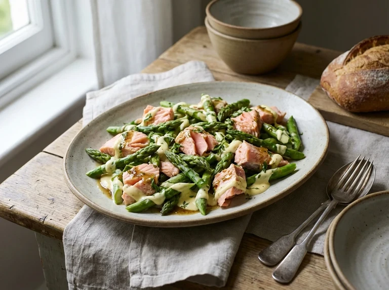Asparagus-and-Salmon Salad