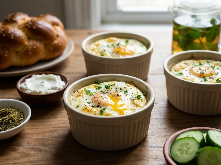 BAKED EGGS