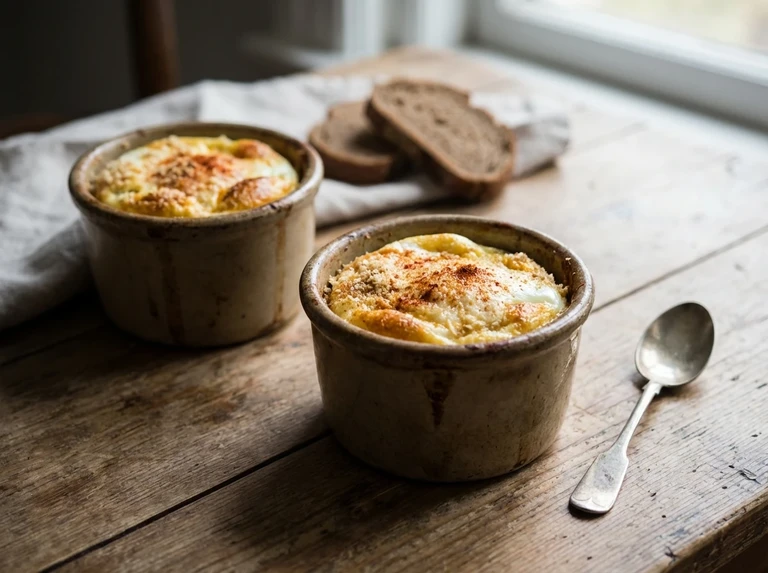 Baked Eggs (Two portions)