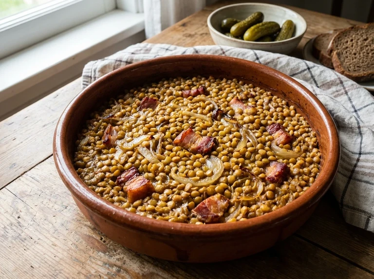 BAKED LENTILS (LINZEN)
