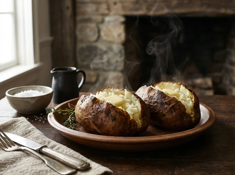 Baked Potatoes (Two portions)