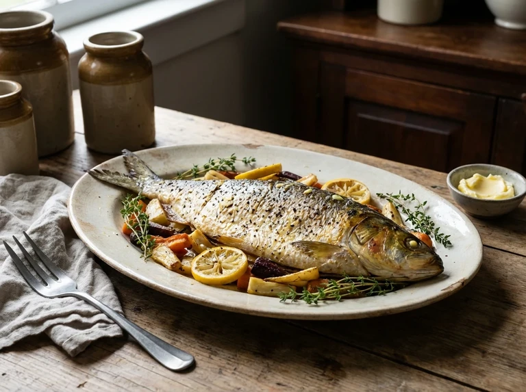BAKED SHAD