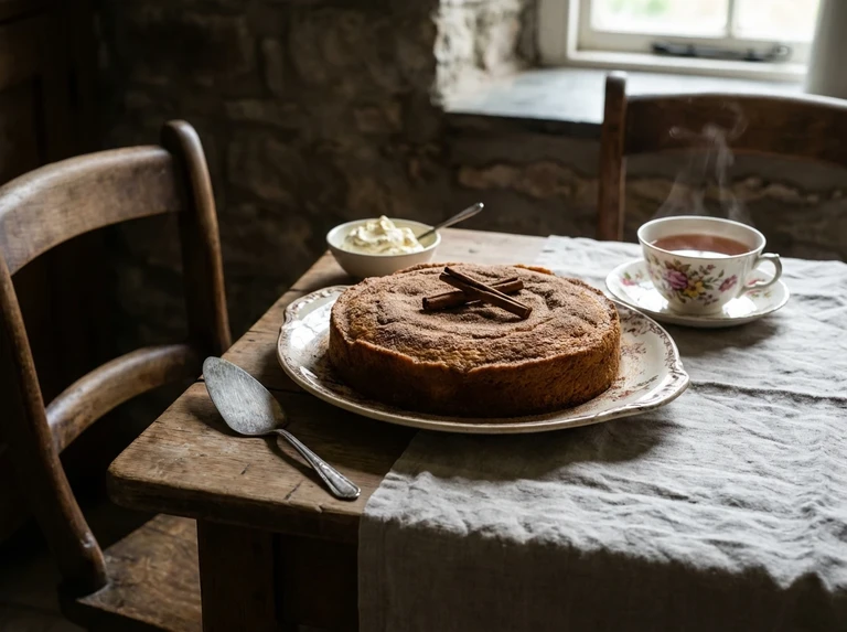 BAKING-POWDER CINNAMON CAKE