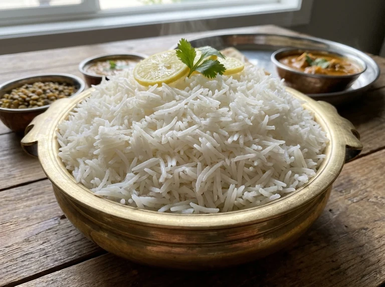 Boiled and Drained Rice