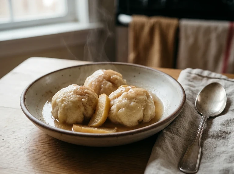 BOILED APPLE DUMPLINGS