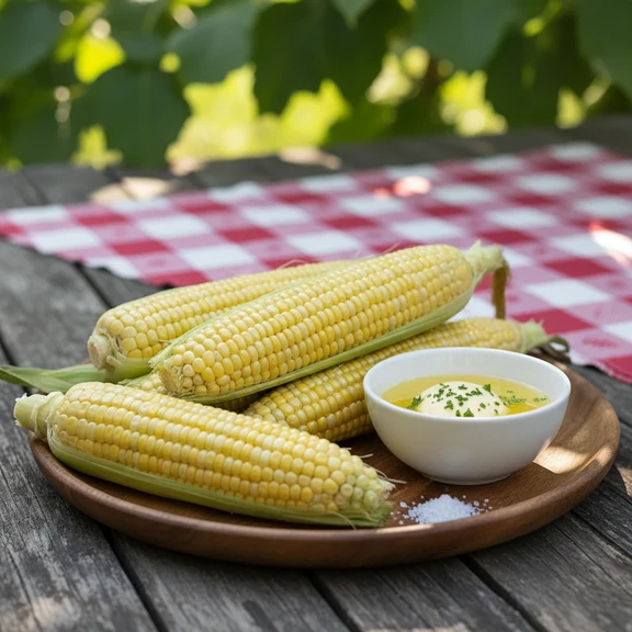Boiled Green Corn